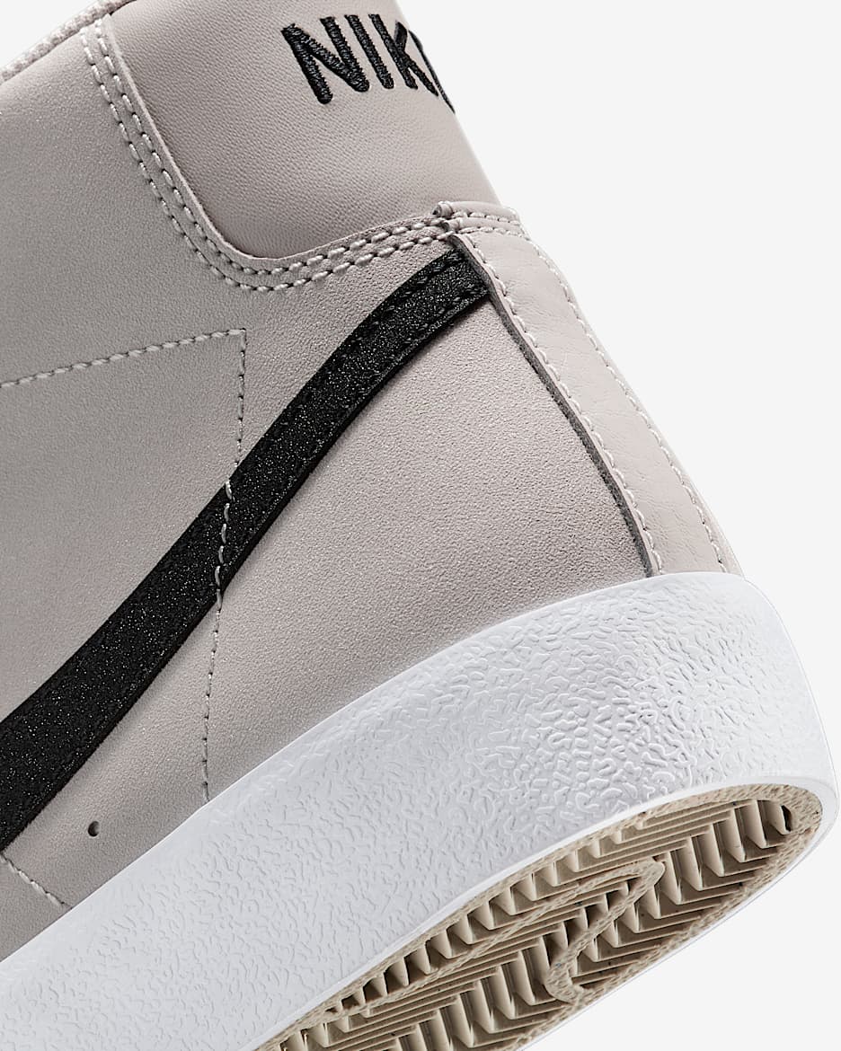 Nike blazer mid hombre plata shop